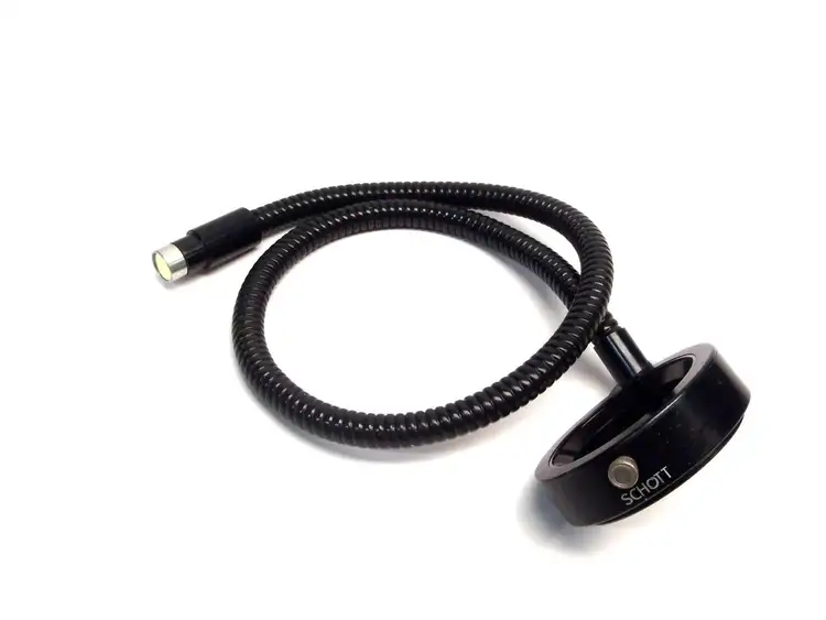 Used SCHOTT FIBER OPTIC LIGHT RING 55MM ID 32" LENGTH CABLE Cable & Wire | Maverick Industrial Sales #1109575