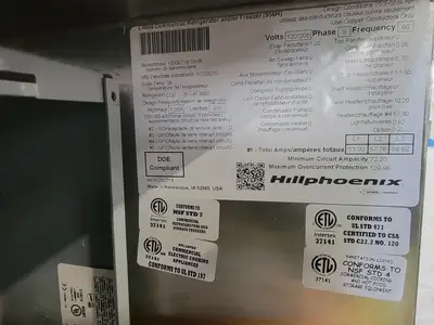 USED 2015 HILLPHOENIX SB16HR