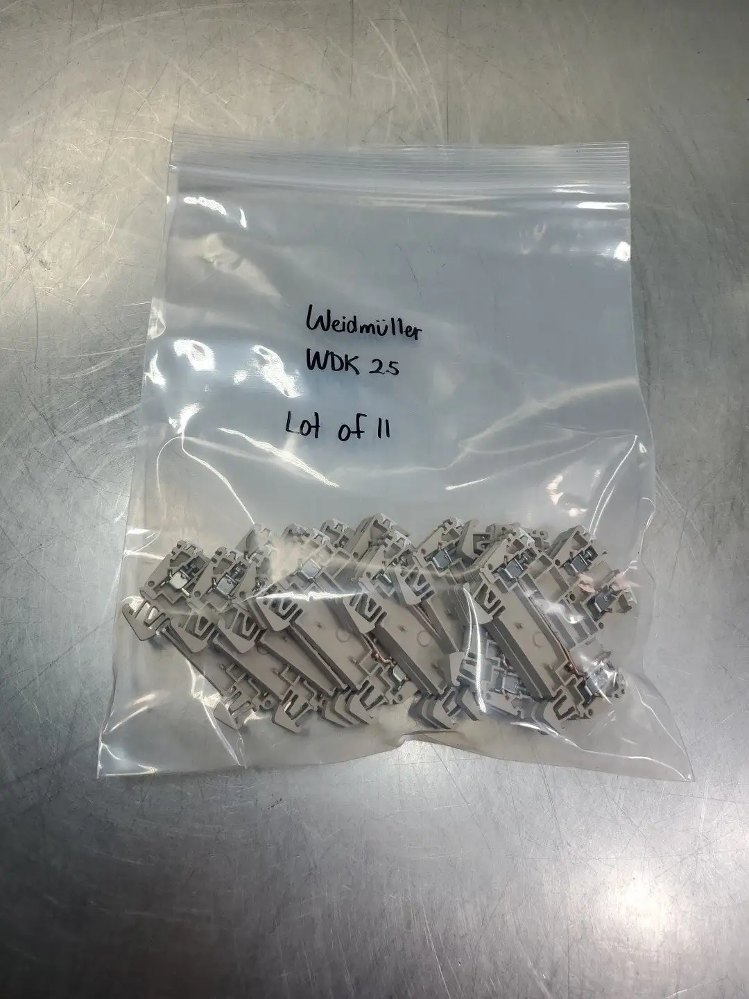 Weidmüller WDK 2.5 Terminal Block Module, Lot of 11. 4A-41