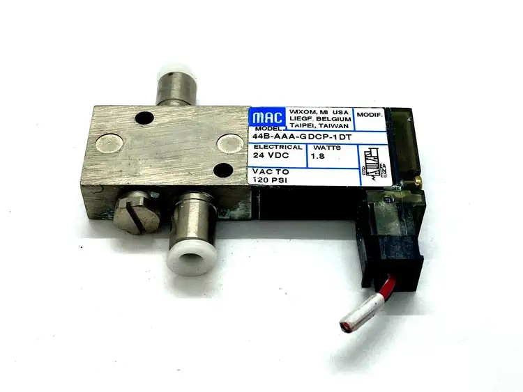 Used Mac Valves 44B-AAA-GDCP-1DT Solenoid Valves Michigan US | Maverick Industrial Sales #1392963