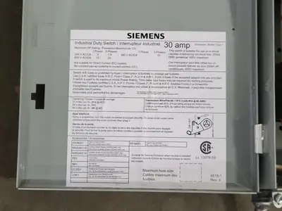 USED SIEMENS ID361