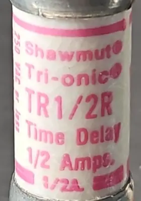 Gould shawmut TR1/2R Time delay relay. Lot of 10. Loc4D24