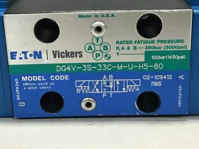 USED VICKERS DG4V-3S-33C-M-U-H5-60