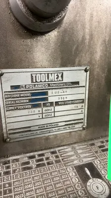 TOOLMEX/POLAMCO TUG40 Engine Lathes (Gap Bed, Hollow-Spindle, Tracer) | Mohawk Machinery (6)