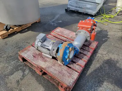 10 hp Pump Assembly w/ 6 in. Swing Check & Butterfly Valve