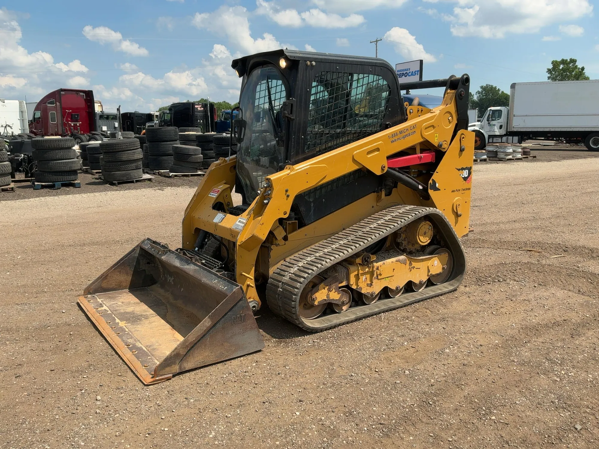 Used CATERPILLAR 259D Skid Loaders Michigan US | Miedema Asset Management Group #1303815