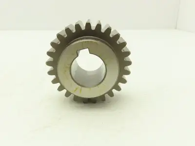 KHK MSGB2.5-25 Ground Spur Gear 25 Tooth 25mm Bore x 67mm OD Gear 25mm Width