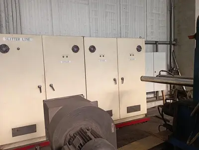 USED 2010 WINFOS LONGITUDINAL SLITTING LINE YC 180