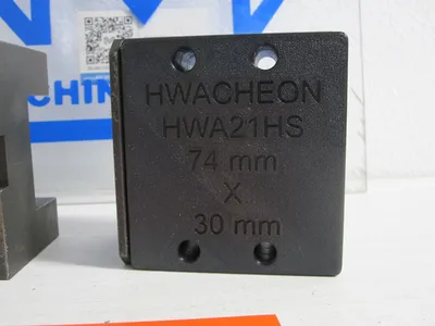 2x Lot of 2 HWACHEON HWA21HS 74 mm x 30mm 1.0" OD Turning Tool Holders Static