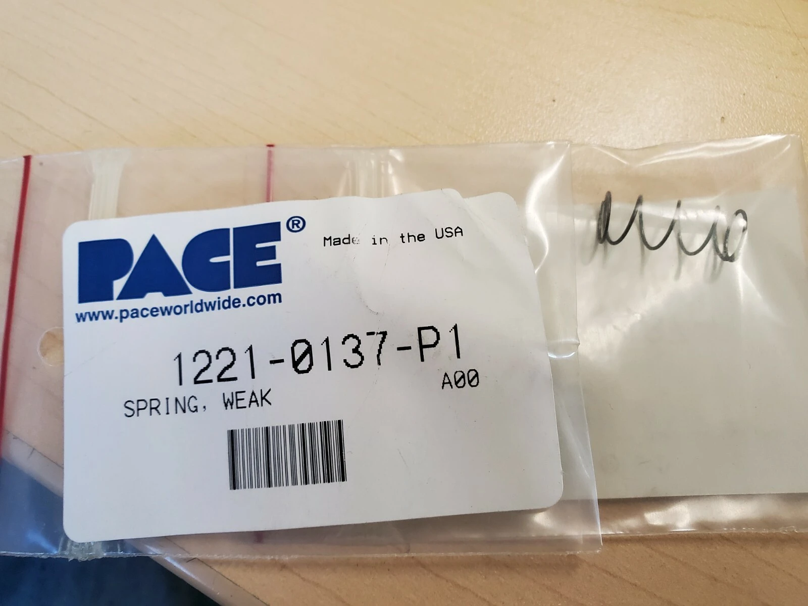 NEW Pace 1221-0137 SX-80 SPRING SHORT SIDE