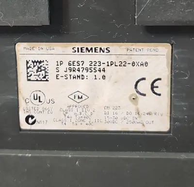 Siemens 6E57 223-1PL22-0XA0 PLC (BIN642)