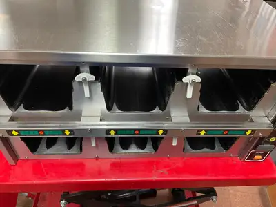 Used Duke Used Duke FWM34-23-120 Heated Pass Thru Food Warmer Holding Cabinet 120V Hot Food Warming, Holding, & Transport Cabinets Illinois US | Falcon Restaurant Supply #1376169