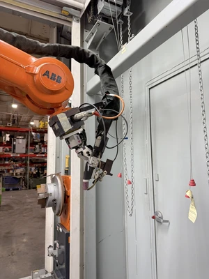 USED ABB IRB 4400/45, MAGICWAVE 4000