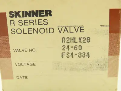 Honeywell Skinner R2HLX28 Solenoid Valve 2-Way NC 24VAC 60HZ 1250 PSI 1/4" NPT