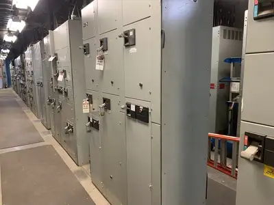 Five Star Double-Sided Motor Control Center (MCC), 600V Max., 1000A, 13 Buckets