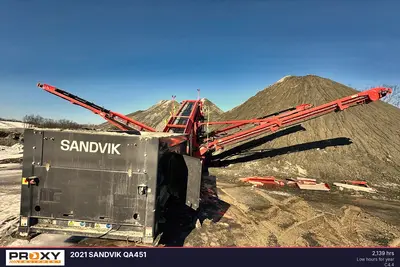 Used 2021 SANDVIK QA451 Vibratory Screens Pennsylvania US | Proxy Equipment #1385427