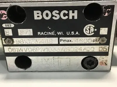 USED BOSCH 081WV06P1V1033WS024/00D51