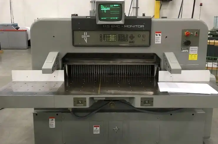 Used POLAR 115 EMC MONITOR Paper Cutters New Jersey US | Colter & Peterson #1485867