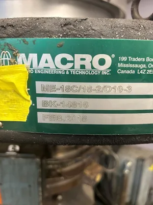 2018 MACRO ENGINEERING blown film die Blown Film Dies - Single Layer, SIZE 15" - 19.99""" | Mark One Machinery (3)