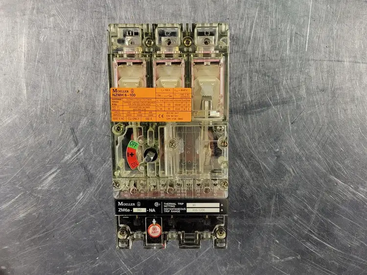 New | in-Stock MOELLER NZMH 6-100/ZM6A-90-NA Switchgears British Columbia CA | Lenmark #240219