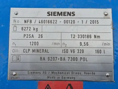 New | in-Stock 2015 SIEMENS P2SA 26 Gearboxes British Columbia CA | Lenmark #479405