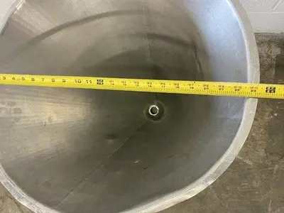 13 Gallon SS Hopper