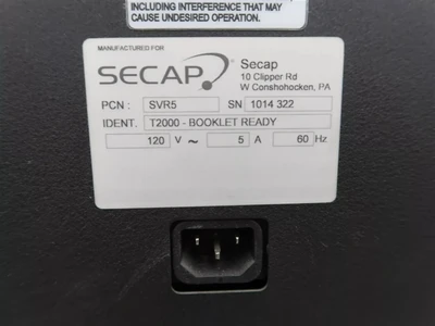 Used Secap T2000 Mailing Equipment Delaware US | United Machine Co. #1562352