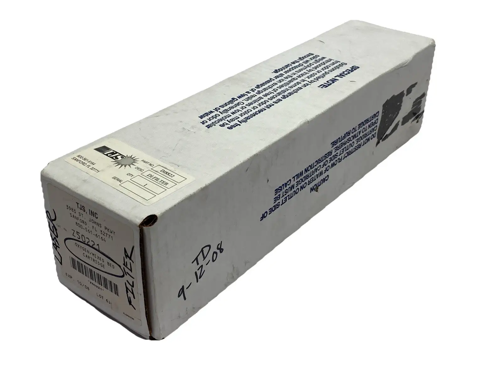 NEW TJS INC DI8822