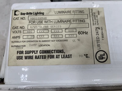 USED PHILLIPS DAY BRITE HBO10XM48-Q AND HBO10XM48