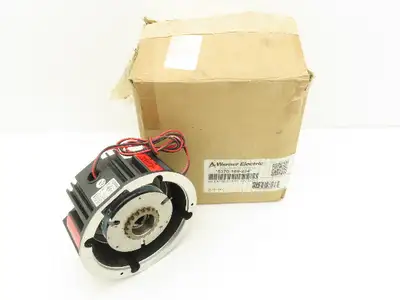 Warner BK EM-50-20 90V GEN2 Motor Clutch Brake 90VDC 3600 RPM 10.5Lb-Ft 48Y-56C