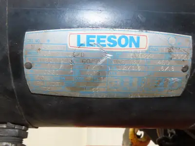 CM Lodestar L 1 Ton Electric Chain Hoist 16 FPM 15' Lift 635 Power Trolley 3PH