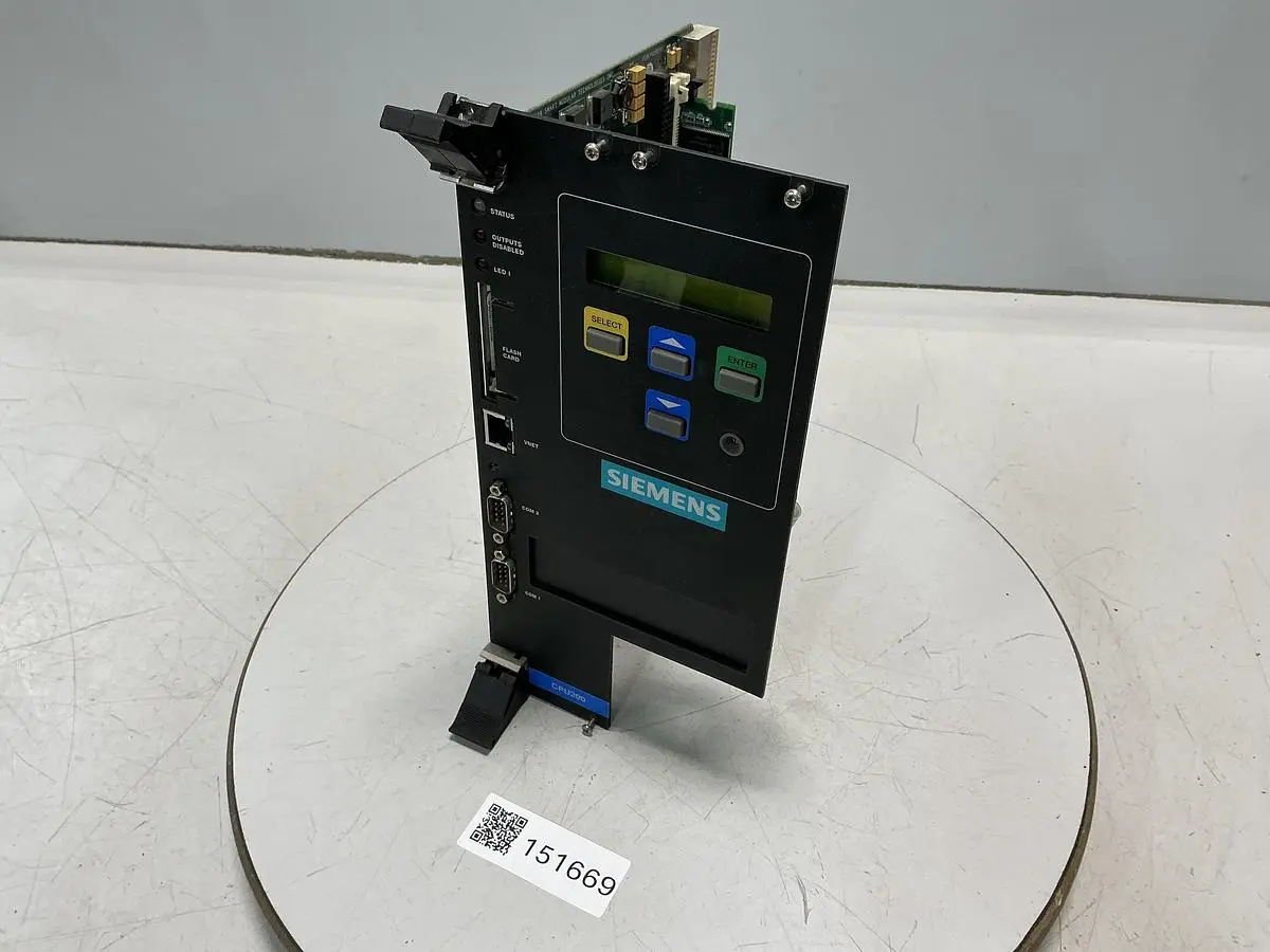 USED SIEMENS PCBCPU2REV1