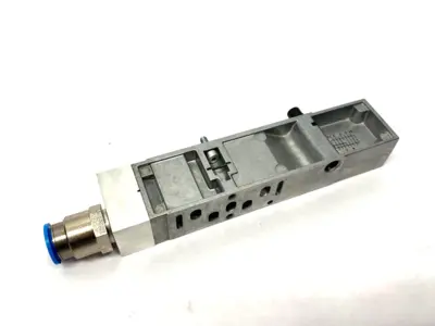 USED FESTO VERTICAL PRESSURE SUPPLY PLATE 10BAR/145PSI 540171