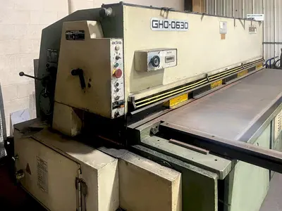 Used 1985 ADIRA GHS-0630 Power Squaring Shears (Inch) Illinois US | Machine Factory Outlet #1262752
