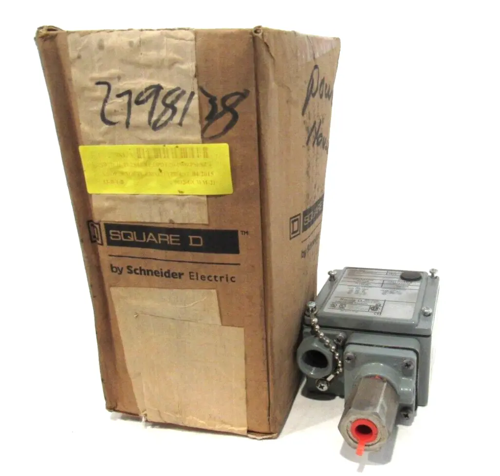 NEW SQUARE D 9012-GCWM21 PRESSURE SWITCH SER.C 9012GCWM21