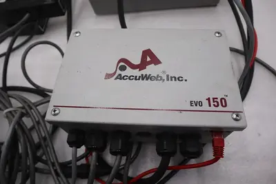 AccuWeb Inc EVO 150 COMPLETE WEB GUIDE SYSTEM WITH RED LION SCREEN STOCK 5120
