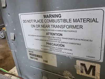 Used DELTA TRANSFORMERS EE-DA3075V-01 Transformers British Columbia CA | Lenmark #1426614