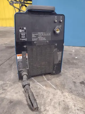 12" ITW WELDING AUTOMATION LATHE, WITH MILLER WELD CONTROLLER & MILLER XMT 304 SERIES ARC WELDER: YOBRO #24402