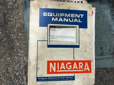 Used NIAGARA SPARTAN SP101/4 Power Squaring Shears (Inch) Ohio US | HGR 24 #1488605