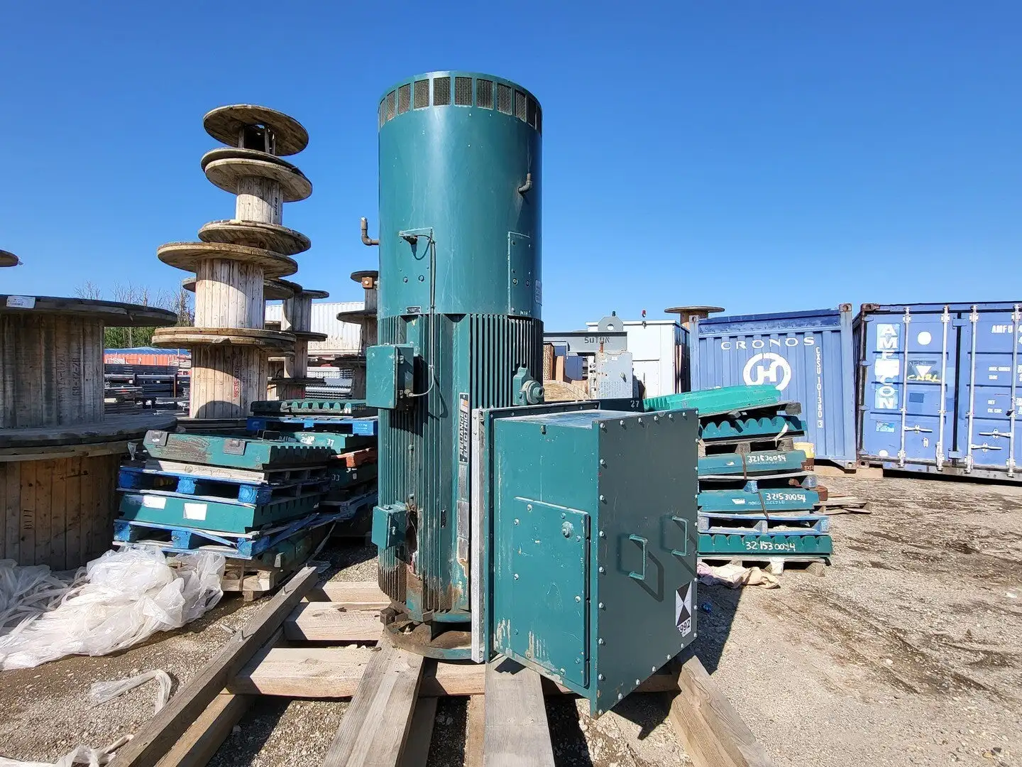 450kW (600HP), 4000 volts, 1794 rpm, 25BG5810P, Electric Motor