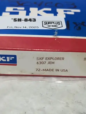 New | in-Stock SKF 6307 JEM Bearings | Surplus Asset Holdings #1201928
