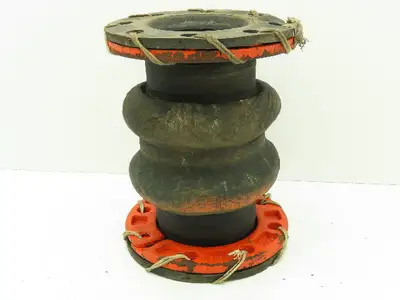 Mercer Rubber 502 Neoprene Expansion Joint 4" Split Flange 12" Length 170 PSI