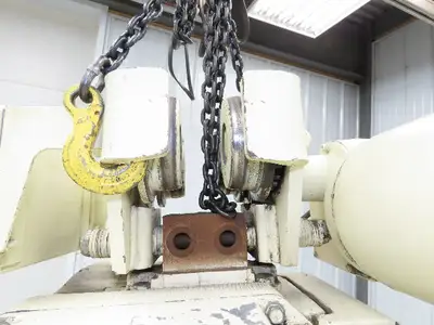 Coffing EC.6016.4 3 Ton Electric Chain Hoist 16/4 FPM 13'Lift Power Trolley 460V