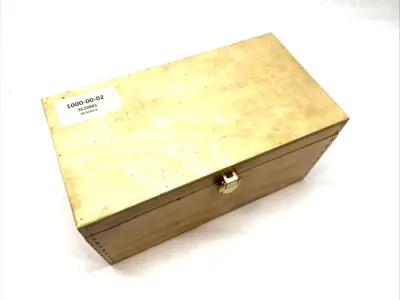 1000-00-02 Lathe Turning Tool Holder 18-5145-06 w/ Wooden Case