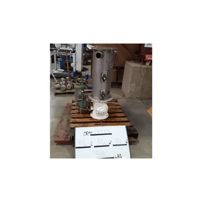 Used 10x12 Semco Rotary Valve with Receiving / Mixing Bin