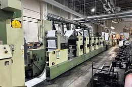 Miyakoshi MVF-20 20.5" Wide (6) Six Color Press