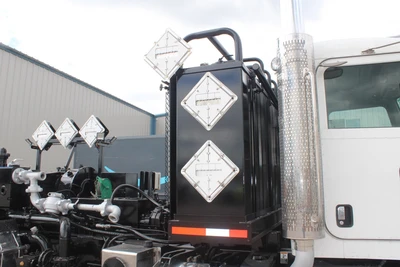 Used 2012 PETERBILT 389 Vacuum Truck Texas US | Roll Off Truck World #1491931