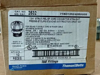 NEW THOMAS & BETTS 2532