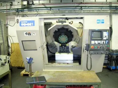 USED BROTHER TC321 CNC X:700 - Y:300 - Z:250MM