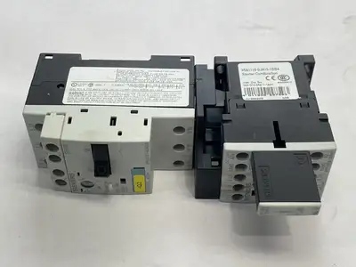 Used Siemens Starter Combination 0.7-1A 400VAC 24VDC 3RT1916-1EH00 Starters Michigan US | Maverick Industrial Sales #1401914